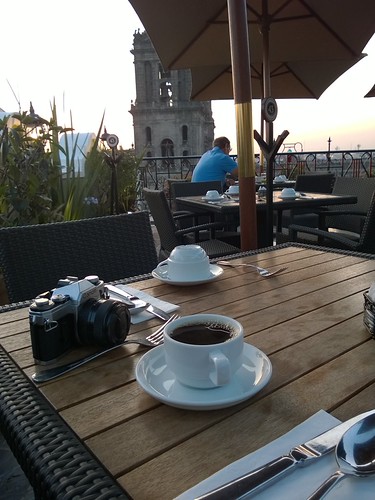 Morning! by DzmitryParul, Zocalo Hotel Balcony breakfastcamera trip travel history film coffee breakfast sunrise restaurant ho