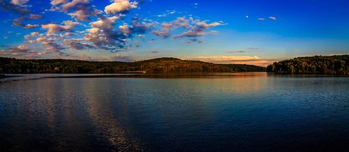 trees panorama moon water clouds landscape lakes wideangle polarizer moraine davidsharo