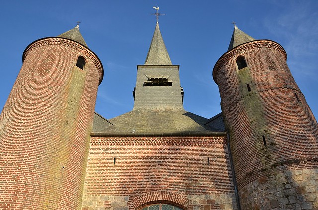 La Bouteille (Aisne - Thiérache) - Eglise Notre-Dame (église fortifiée - 1547)