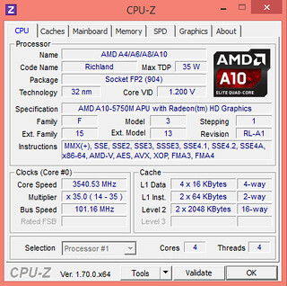 ASUS X550DP CPU-Z 1