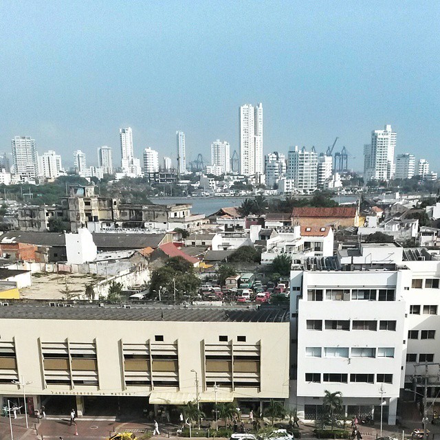 #cartagena from our 9th floor window