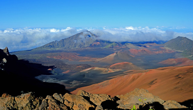 Haleakala Crater summit, Maui Hawaii