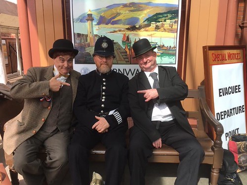 PC 465 meets Laurel & Hardy at Severn Valley Railway War Weekend Event 2016 | by plodsend
