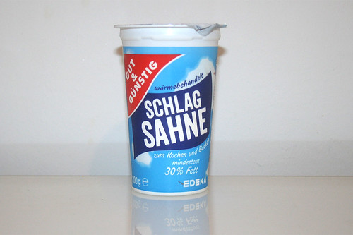 03 - Zutat Schlagsahne / Ingredient whipping cream