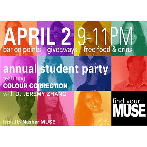 Hey @DukeStudents! TODAY from 9-11 p.m., you are invited to the @NasherMuseum Student Party and Colour Correction Opening of 2015. Awesome giveaways, the Color Correction exhibition to explore and many other surprises. See you there! @artstigators #DUArts