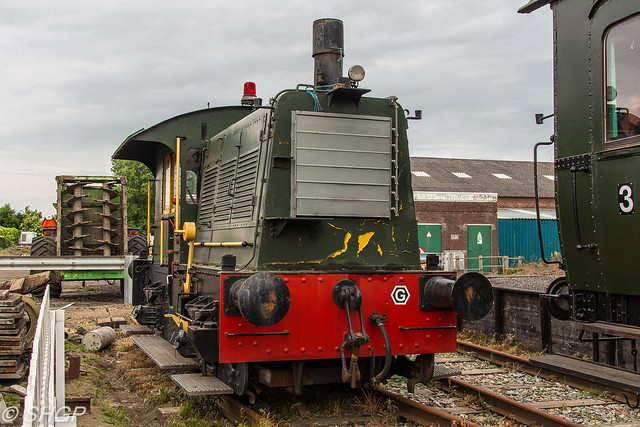 Locomotive, Marrum-Westenijkerk Station, The Netherlands