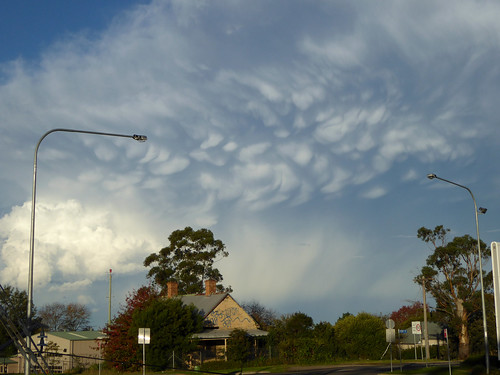 railway railroad train storm cloud clouds cumulus mammatus cab view ontheline scenic mainwest shortwest bluemountains nsw australia autumn