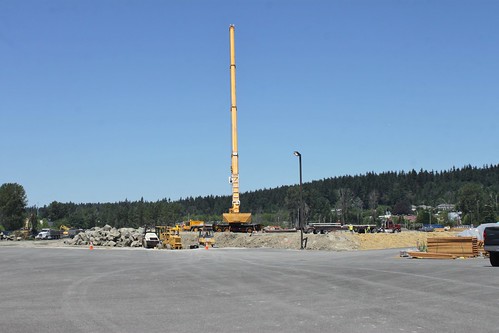 East Link OMF construction