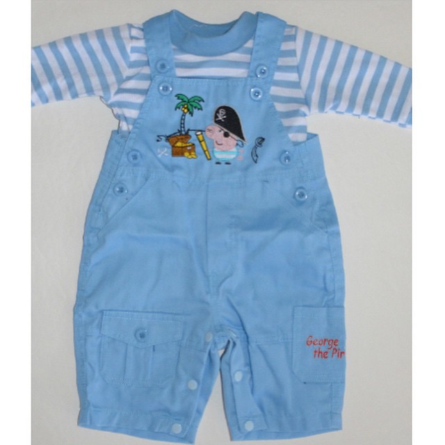 George the Pirate overalls from Starfashion28 on eBay #ebay for my sister's baby shower