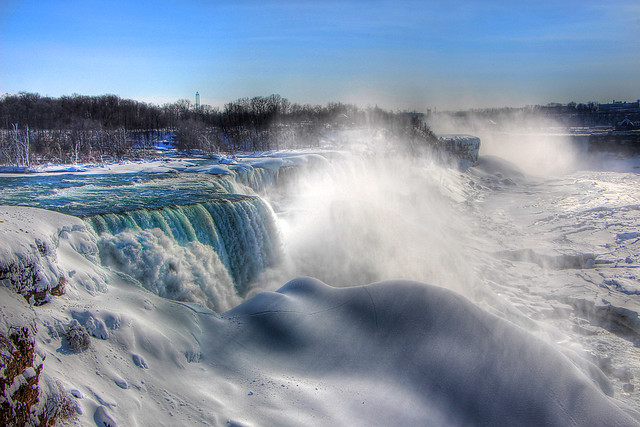 Niagara Falls in March