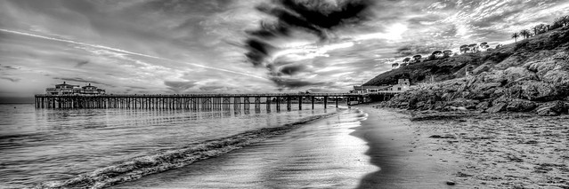 High Dynamic Range (HDR) Landscapes of the Malibu Pier Shot With Nikon D3X