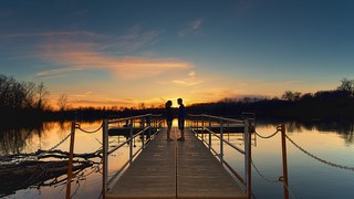Young love on the Dock