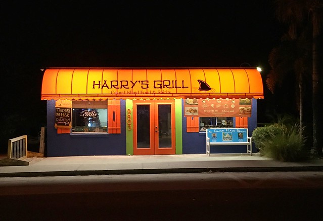 Harry's Grill, AMI @ night (Explored 24.04.15)