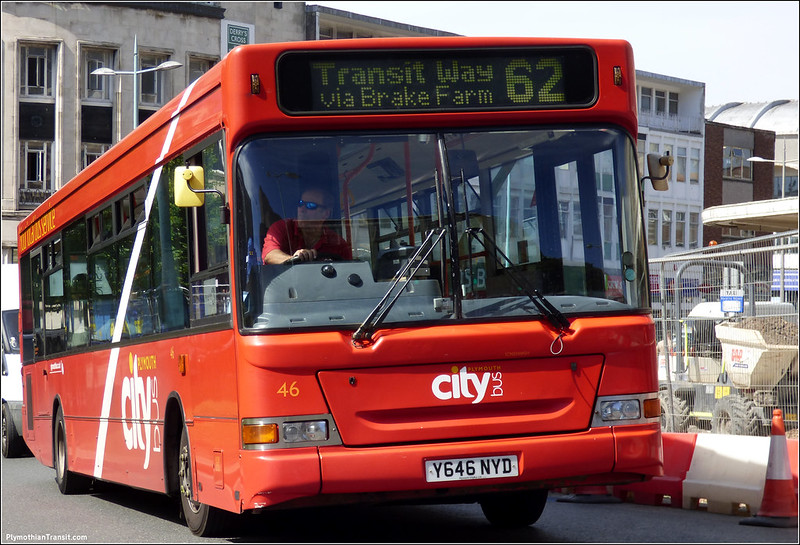 Plymouth Citybus 046 Y646NYD