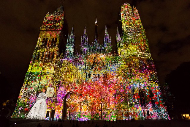 Cathedral light show