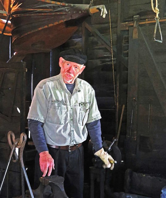 Blacksmith California History Gold Rush Days