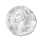 A Roman coin by James Cope
