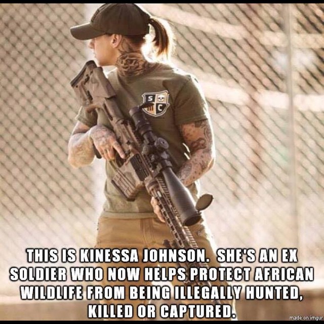Kinessa Johnson you're my hero #wcw #wce #KinessaJohnson