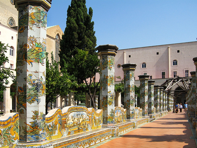 Cloister Garden of Santa Chiara, Naples