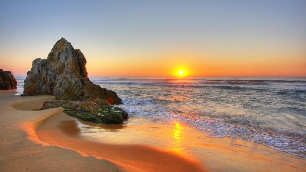 Beautiful Beach Sunsets Wallpaper Download Free | Beautiful … | Flickr
