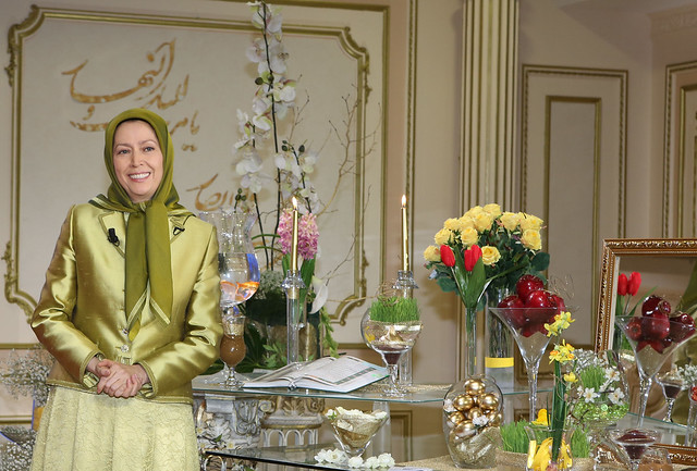 Maryam Rajavi – Persian New Year celebration - Office of the NCRI – 20 March 2015-5