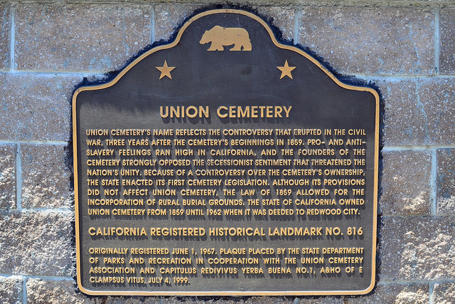 Union Cemetery, Redwood City