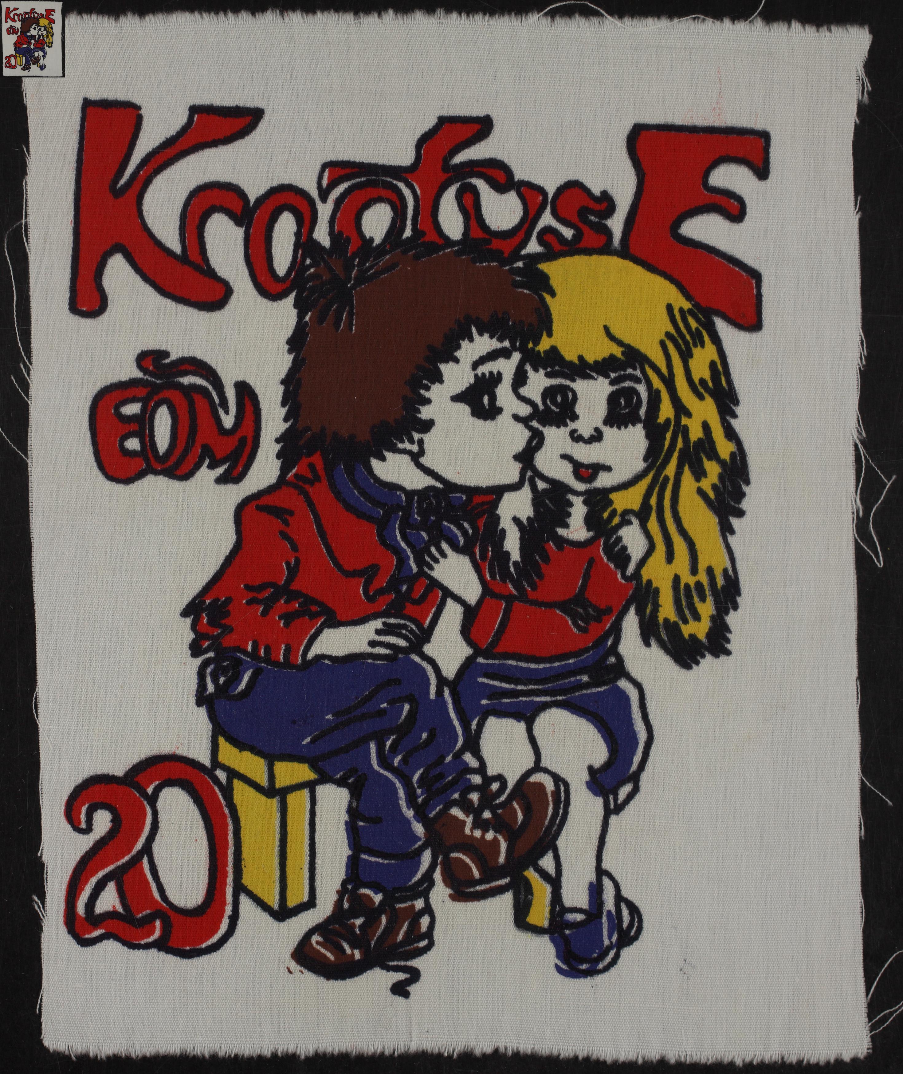 Maleva embleem, Krootuse 1986 / Secondary School Students' Building Brigade emblem, Krootuse 1986
