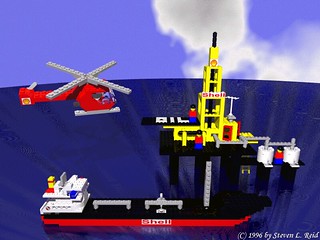 LEGO Model 373 Oil Rig | by SafePit