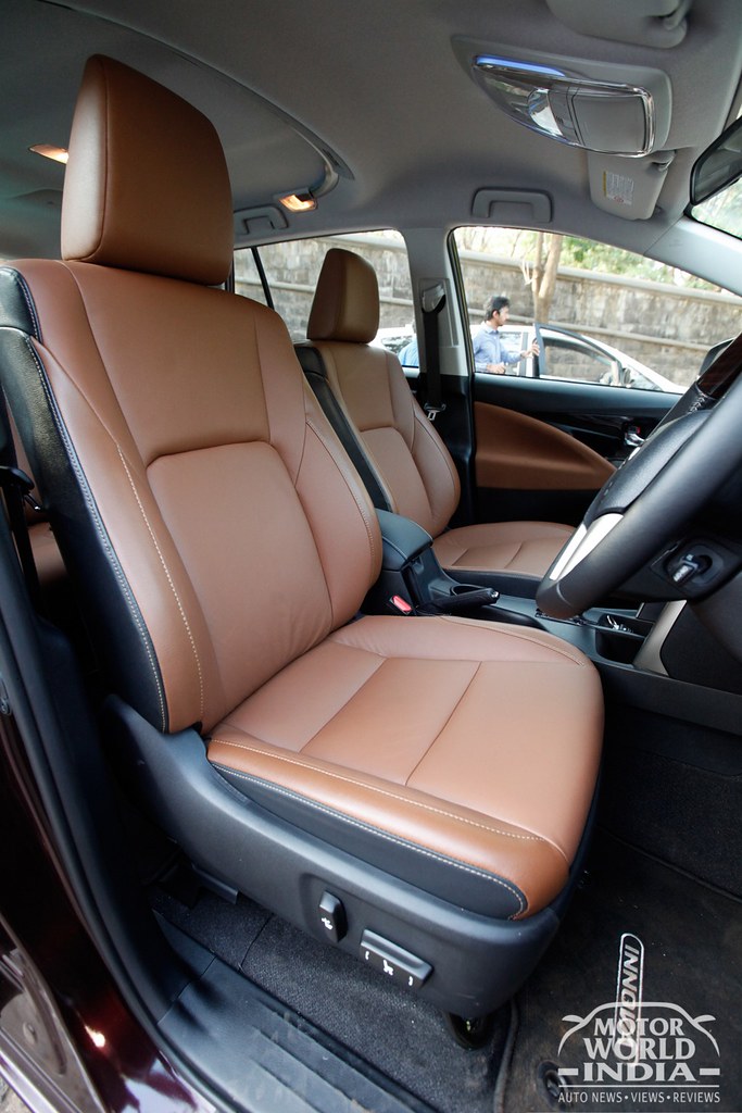 Toyota Innova Crysta Interior Front Seat 3 Motorworldindia Mwi