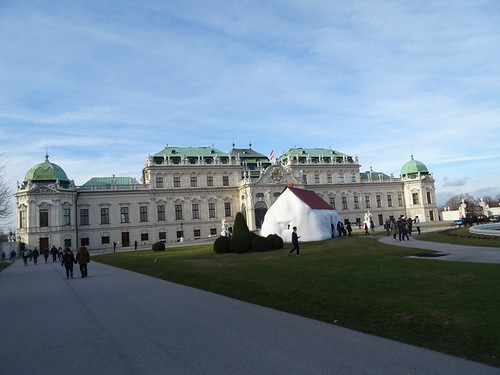 Wien, 3. Bezirk (very historic palace buildings in the suburbs not far away from downtown Vienna), Palacio de Belvedere, Belvedere Palace, Palazzo di Belvedere, le Palais de Belvedere (the upper part), Prinz-Eugen-Straße/Landstraßer Gürtel | by Don Quijote de Viena