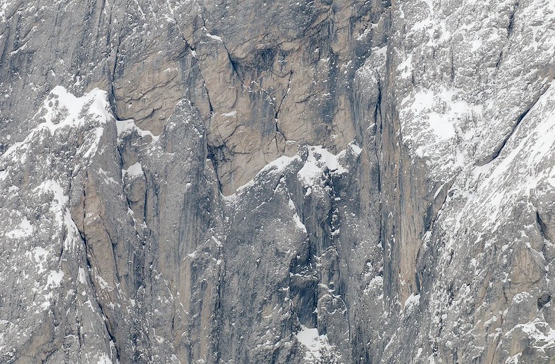 20180326-088F | Nordwand des Peitlerkofels. Dolomiten, 26.03.2018