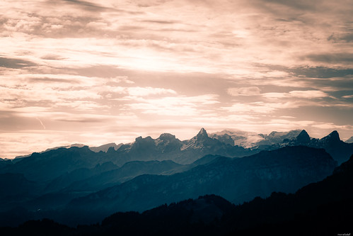 Sunglow by Rico the noob, View from the flank of the mount Rigi Switzerland.dof d850 landscape nature mountains outdoor clouds