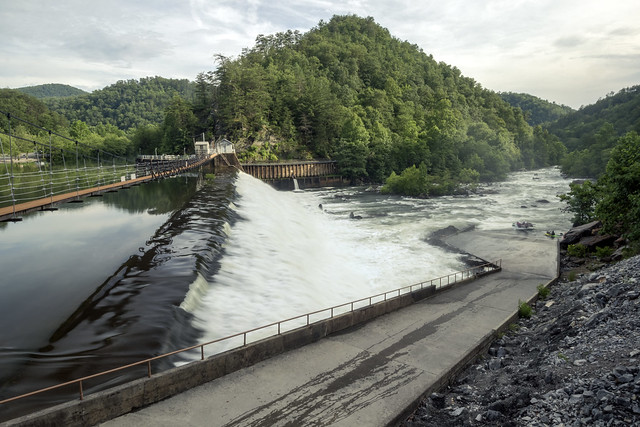 Ocoee Number Two Dam, Ocoee River, Cherokee National Forest, Polk County, Tennessee