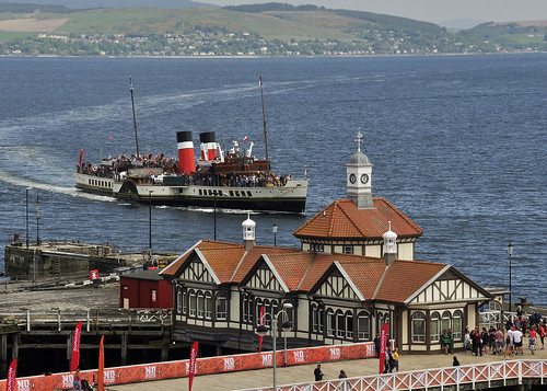 PS Waverley Firth of Clyde Dunoon Pier