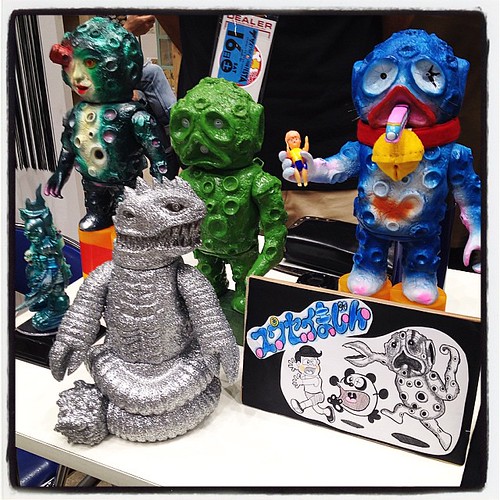 デザインフェスタ41 C-54 #sofvi #sofubi #ソフビ #デザフェス | by Leo_sofvi_bouya