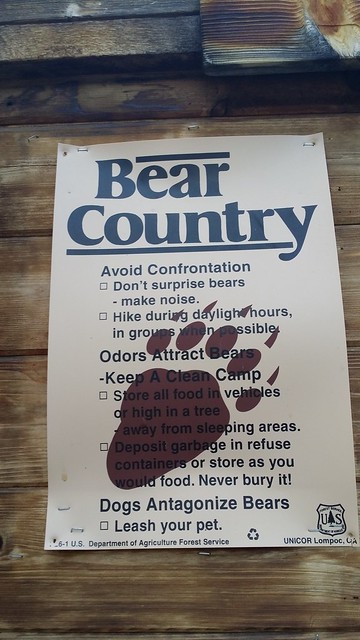 Bear Country sign