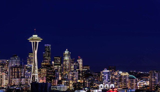 The Seattle Blue Hour