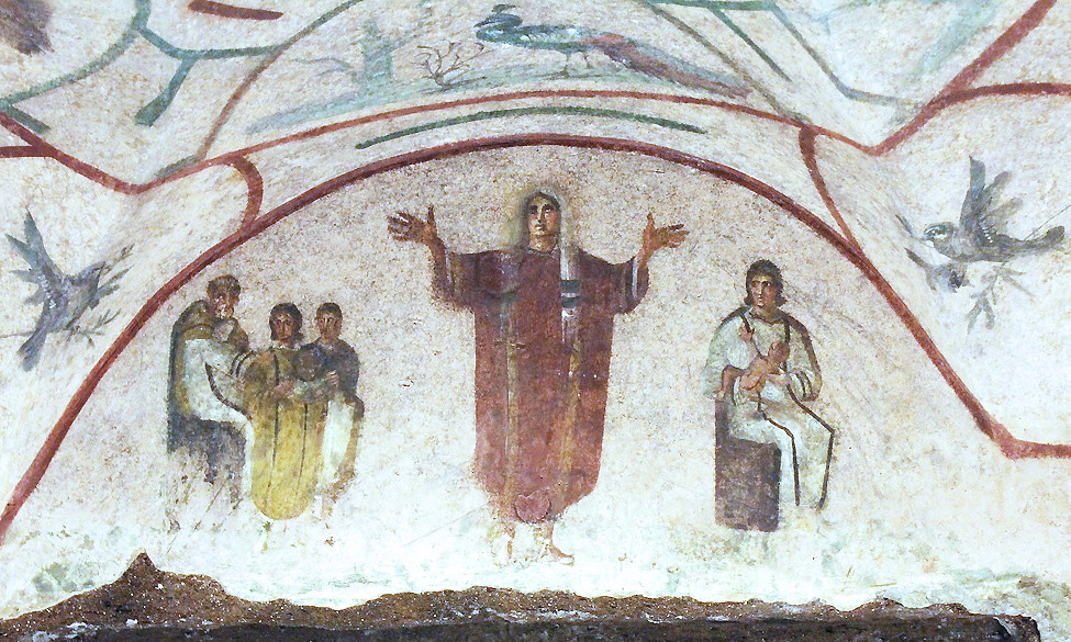 Orant, Catacomb of Priscilla