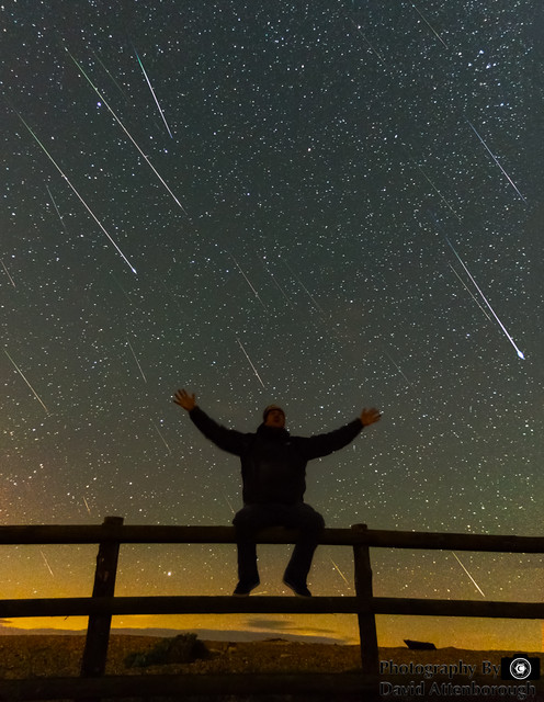 Perseids Meteor Shower 2016 Selfie