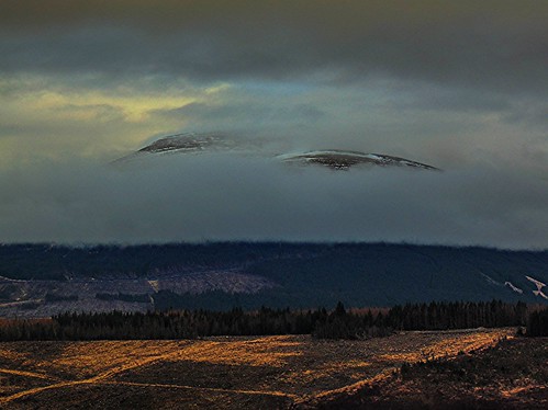 mountains clouds landscape scotland highlands scenery sony speanbridge marilynconnor