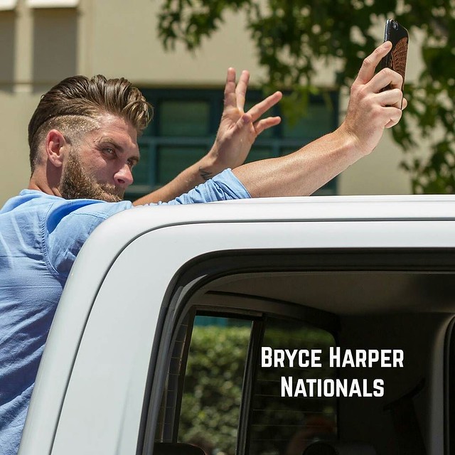 Bryce Harper, Washington Nationals, 2016 MLB All-Star Game Parade