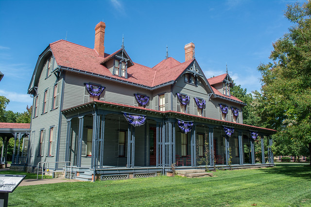 house front - James A Garfield National Historic Site