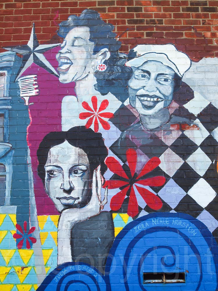 Julia De Burgos & Zora Neale Hurston Mural, Harlem River P… | Flickr