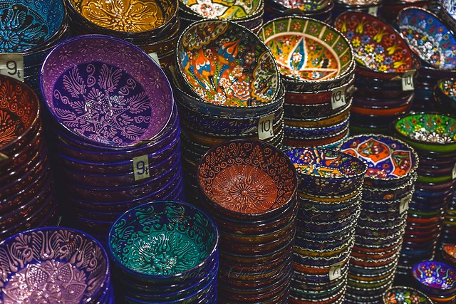 Colorful bowls