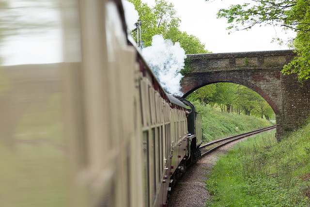 Under the bridge | Bluebell Railway and Sheffield Park-4