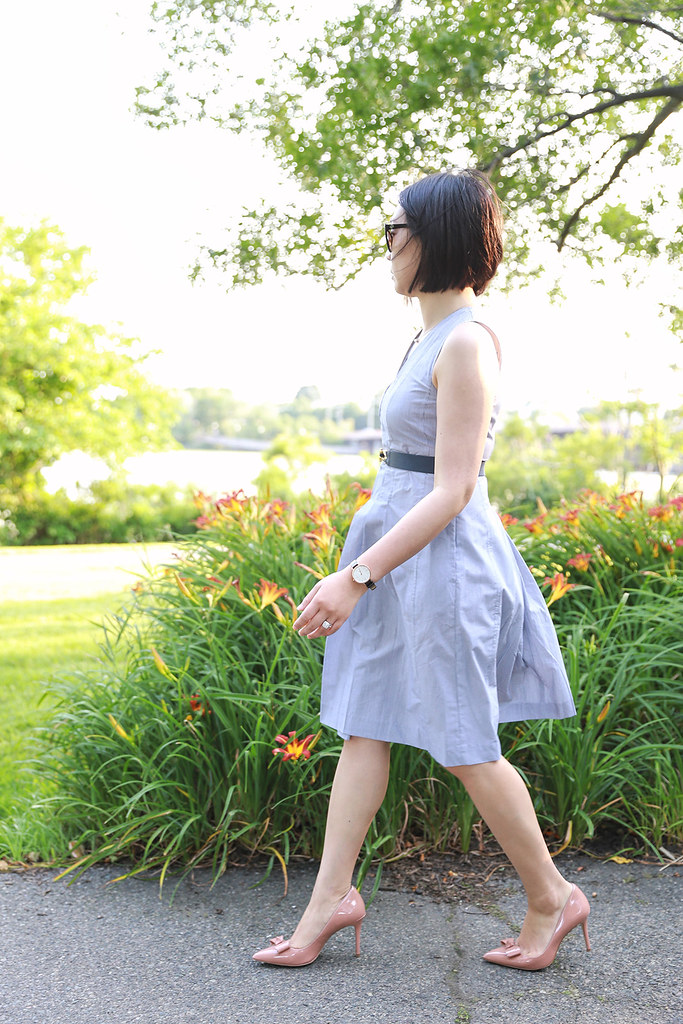 Ann Taylor Stripe Pleated Skirt Dress | Ann Taylor Stripe Pl… | Flickr