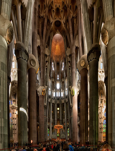 Barcelona - Sagrada Familia | Altar Panorama aus der Hand, d… | Flickr