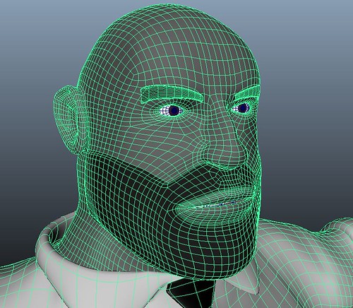 Head/Face mesh | by Kelvin Preston