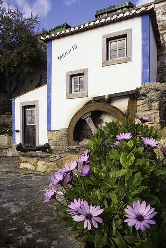 azenhas do mar portugal sintra mill flowers museum house town