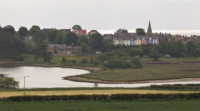 River Aln and Assorted Buildings at Alnmouth